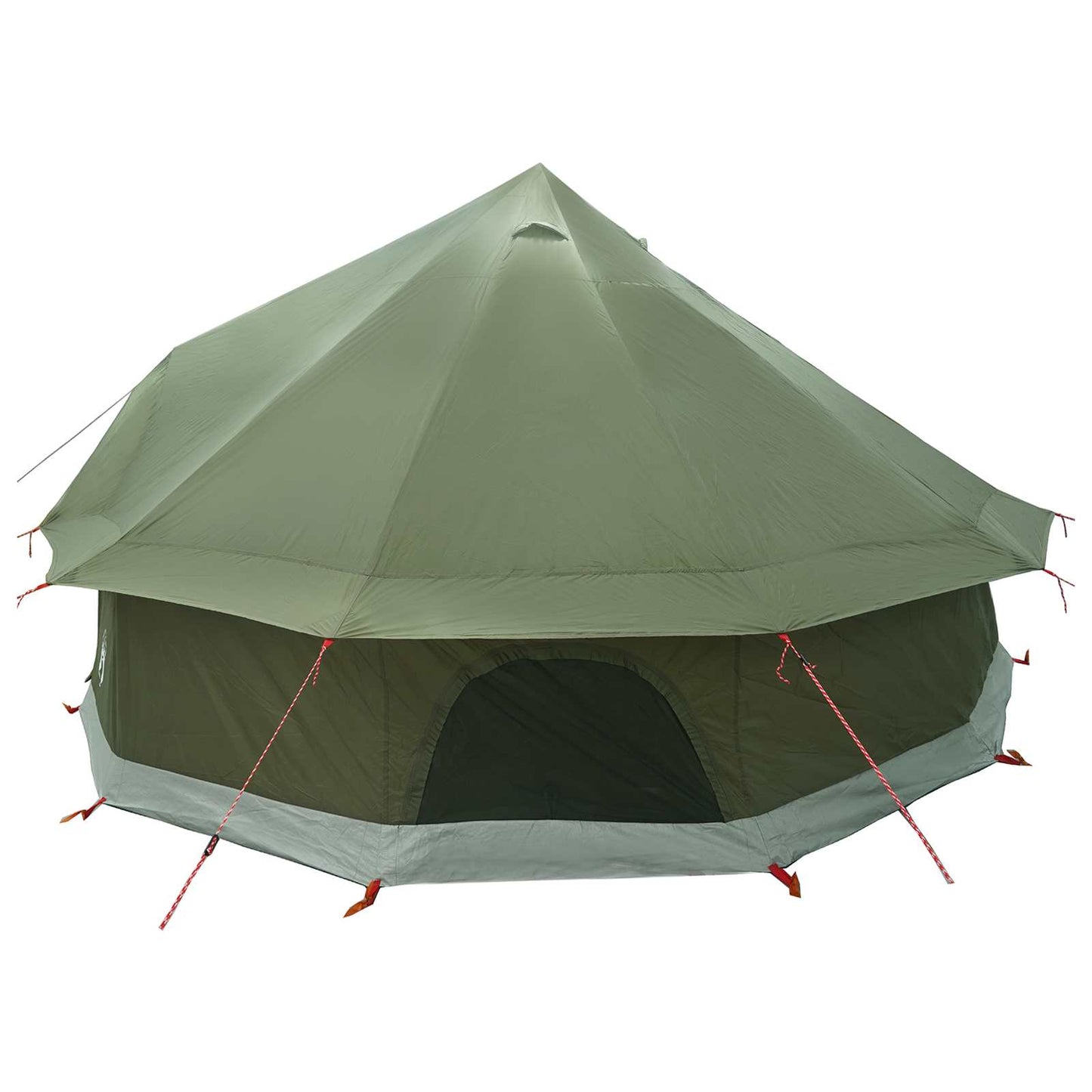 Tipi Stan Olivově Zelená 400 X 400 X 250 Cm Polyester A Ocel
