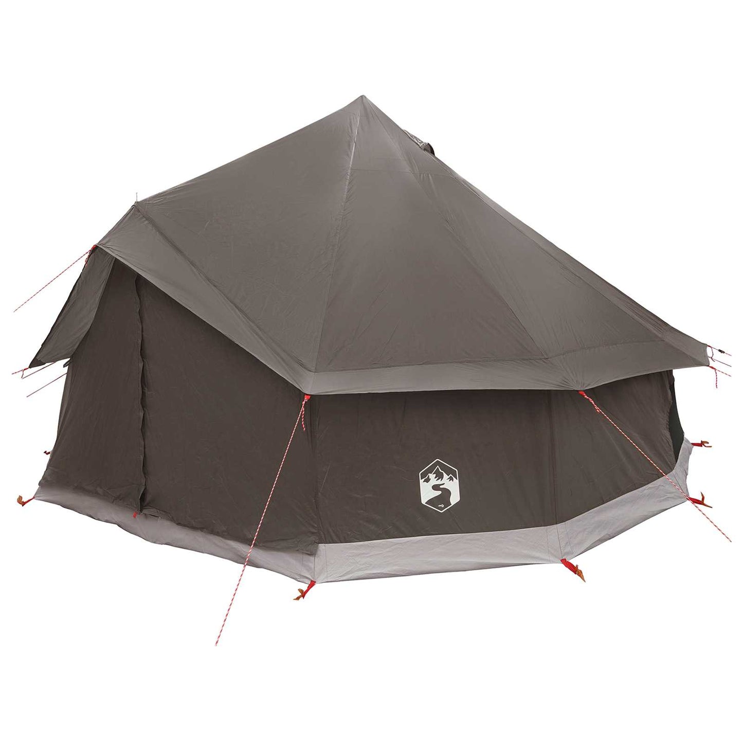 Tipi Stan Hnědošedý 400 X 400 X 250 Cm Polyester A Ocel