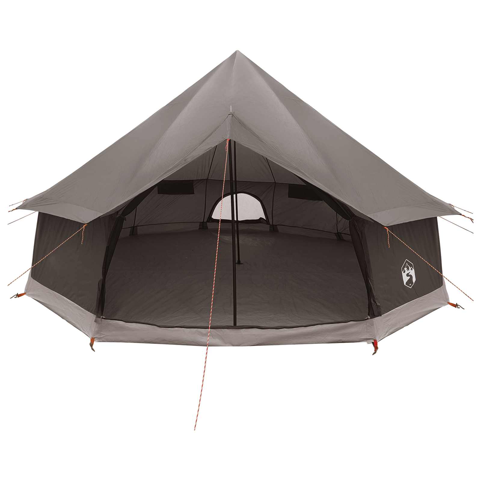 Tipi Stan Hnědošedý 400 X 400 X 250 Cm Polyester A Ocel