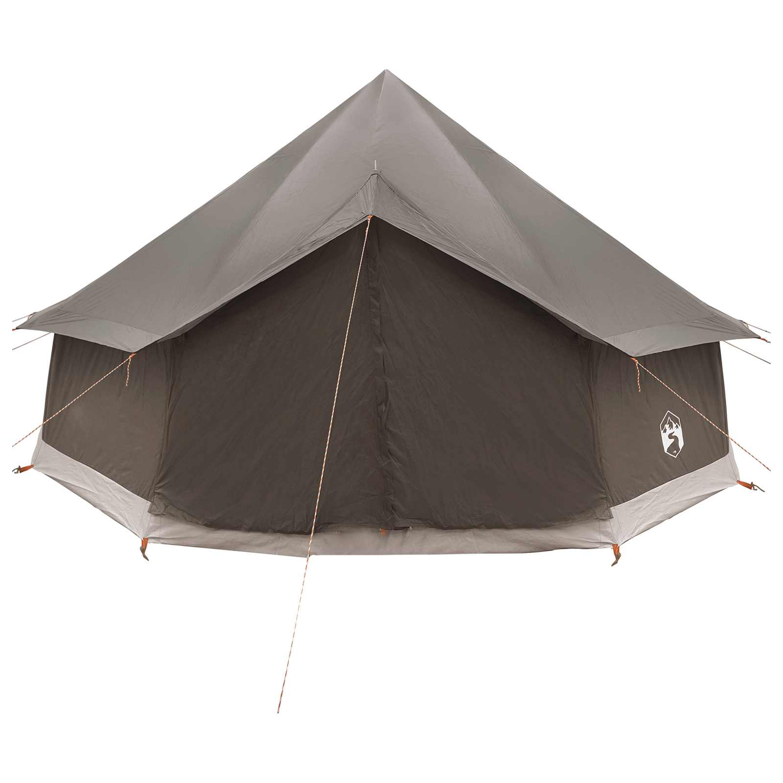 Tipi Stan Hnědošedý 400 X 400 X 250 Cm Polyester A Ocel