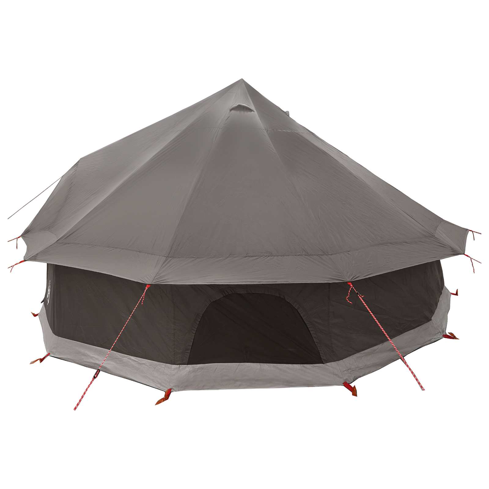 Tipi Stan Hnědošedý 400 X 400 X 250 Cm Polyester A Ocel