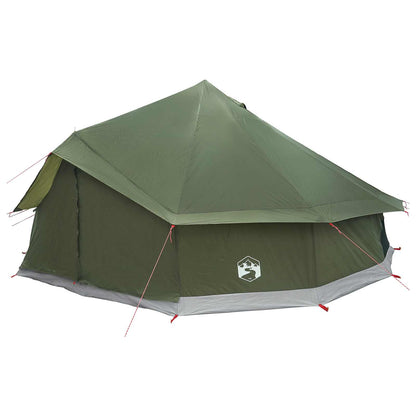 Tipi Stan Olivově Zelená 600 X 600 X 350 Cm Polyester A Ocel