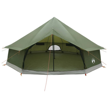 Tipi Stan Olivově Zelená 600 X 600 X 350 Cm Polyester A Ocel