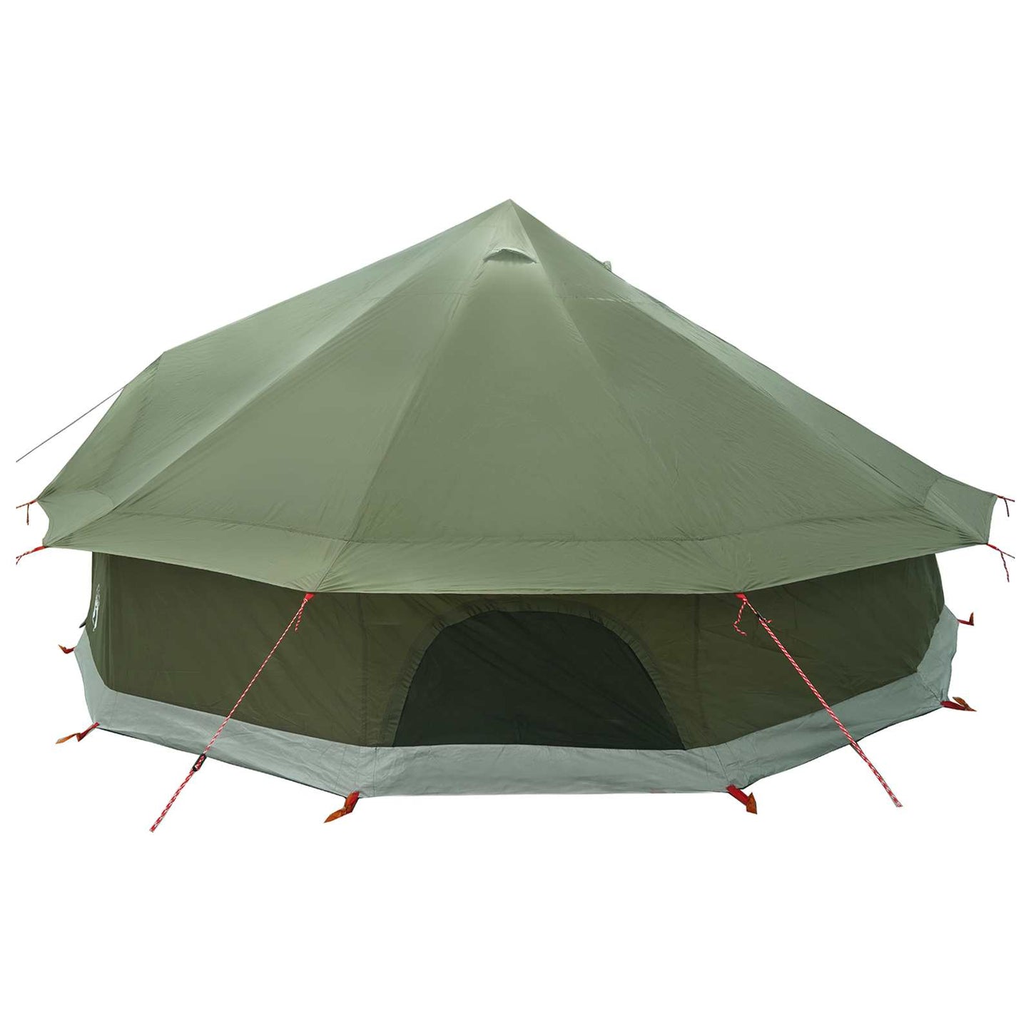 Tipi Stan Olivově Zelená 600 X 600 X 350 Cm Polyester A Ocel