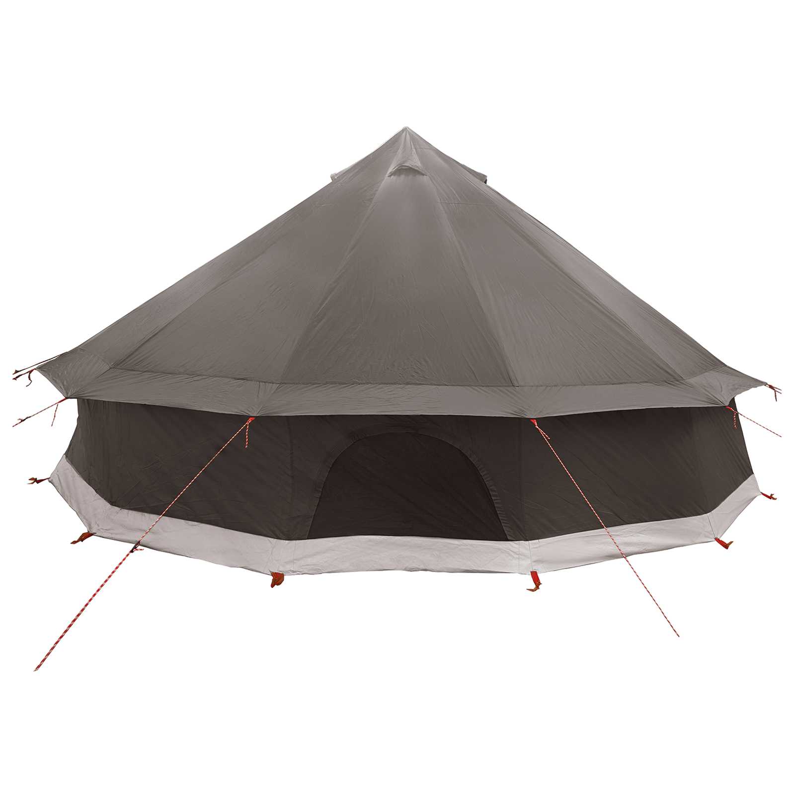 Tipi Stan Hnědošedý 600 X 600 X 350 Cm Polyester A Ocel