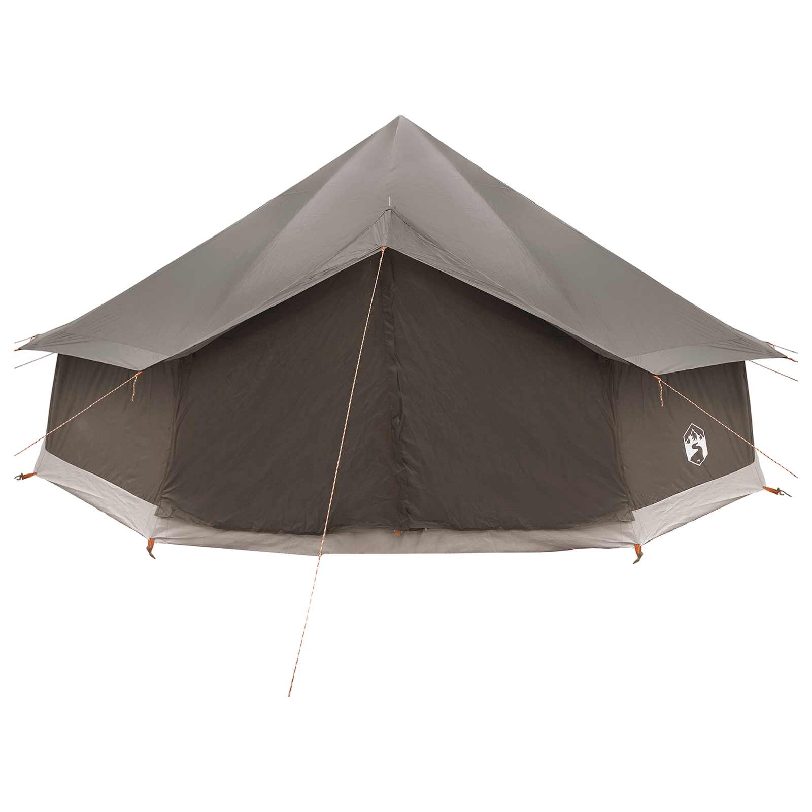 Tipi Stan Hnědošedý 600 X 600 X 350 Cm Polyester A Ocel