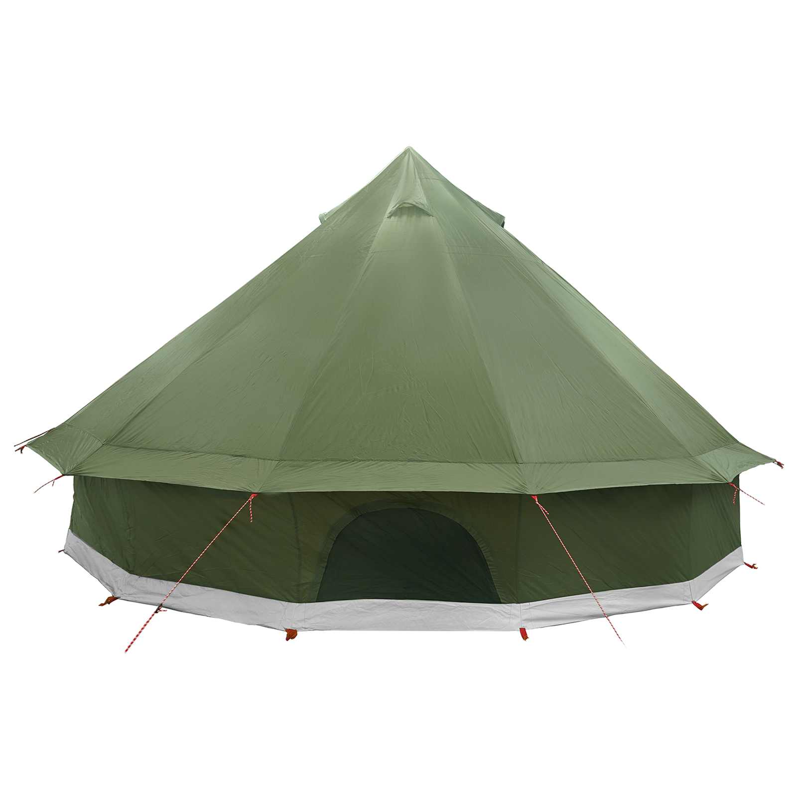 Tipi Stan 10 Osoba Olivově Zelená Polyester A Ocel