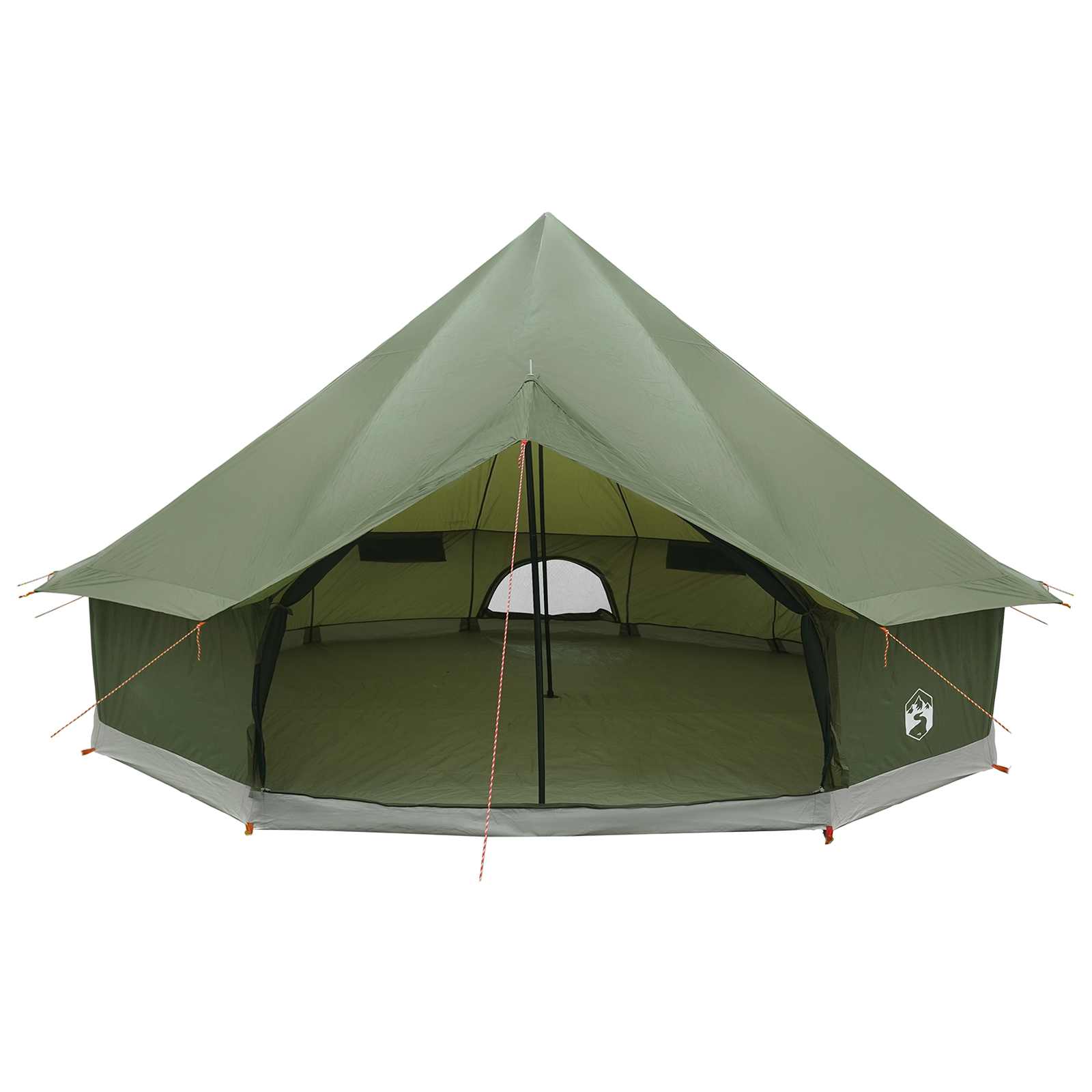 Tipi Stan 10 Osoba Olivově Zelená Polyester A Ocel