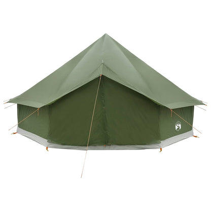 Tipi Stan 10 Osoba Olivově Zelená Polyester A Ocel