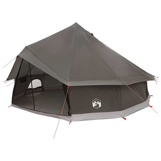 Tipi Stan 10 Osoba Hnědošedý Polyester A Ocel
