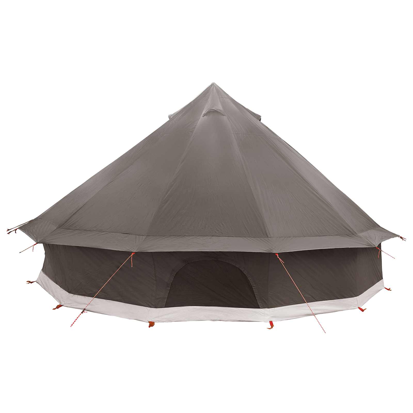 Tipi Stan 10 Osoba Hnědošedý Polyester A Ocel