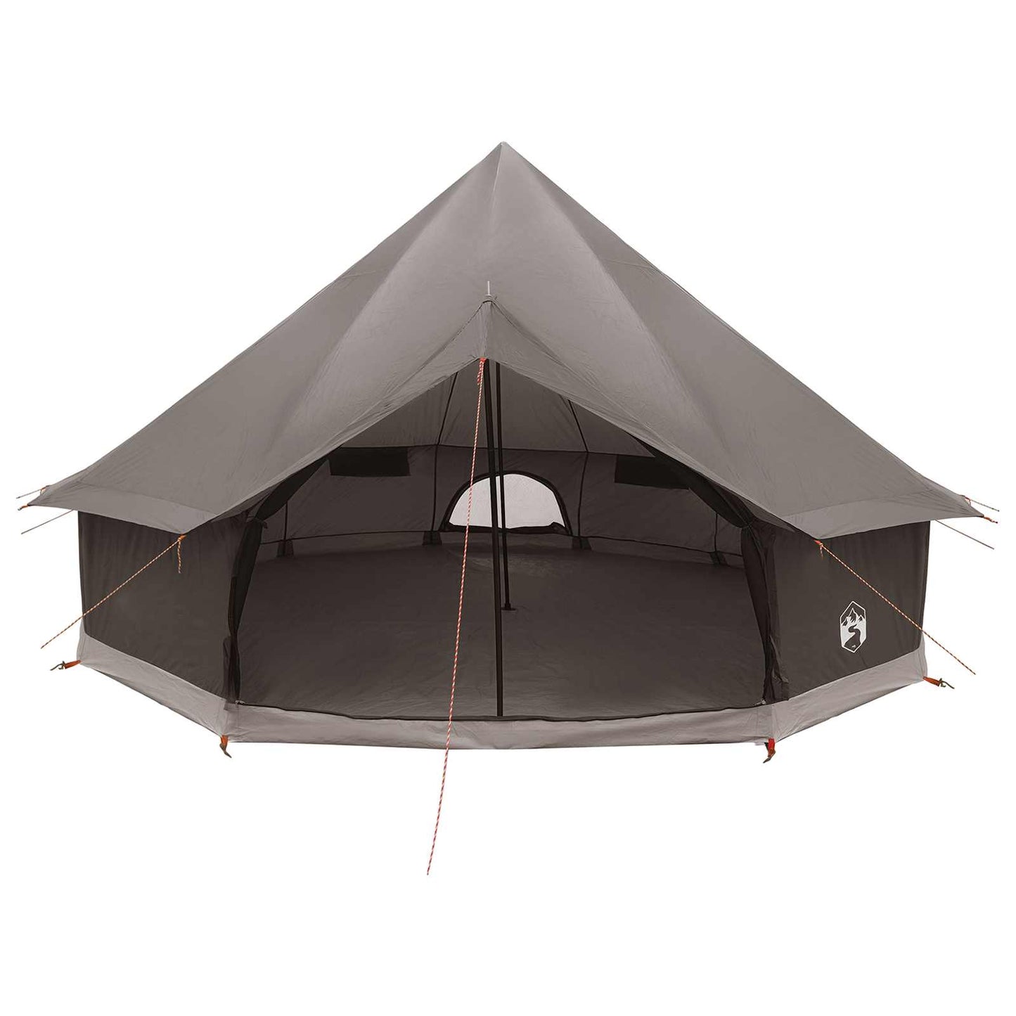 Tipi Stan 10 Osoba Hnědošedý Polyester A Ocel