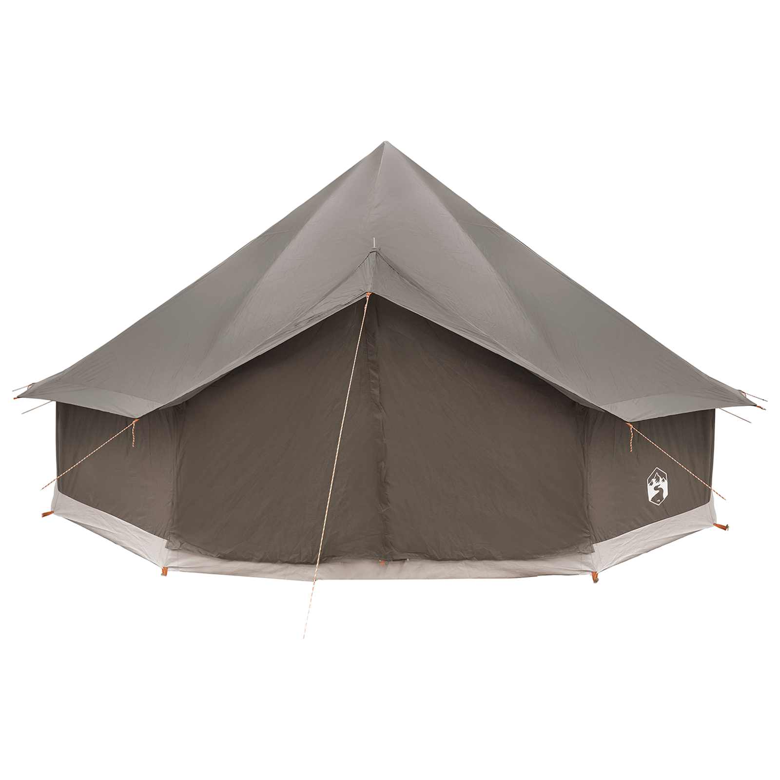Tipi Stan 10 Osoba Hnědošedý Polyester A Ocel