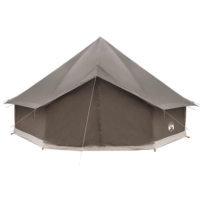 Tipi Stan 10 Osoba Hnědošedý Polyester A Ocel