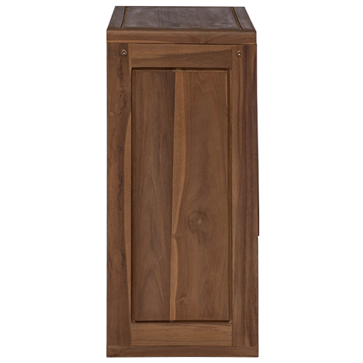 Koupelnová Skříňka Přírodní 45 X 30 X 70 Cm Pevné Teakové Dřevo