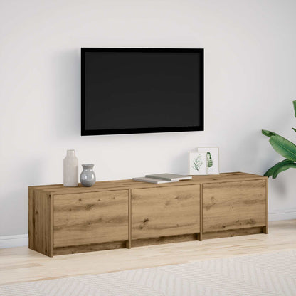 Televizní Skříň Artisanový Dub Kompozitní Dřevo