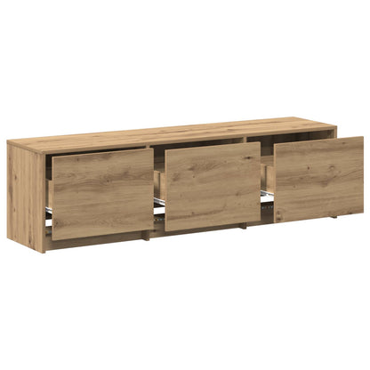 Televizní Skříň Artisanový Dub Kompozitní Dřevo