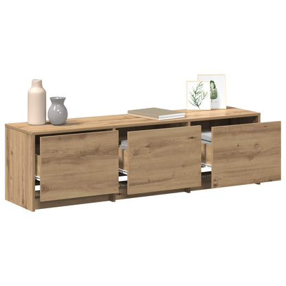 Televizní Skříň Artisanový Dub Kompozitní Dřevo