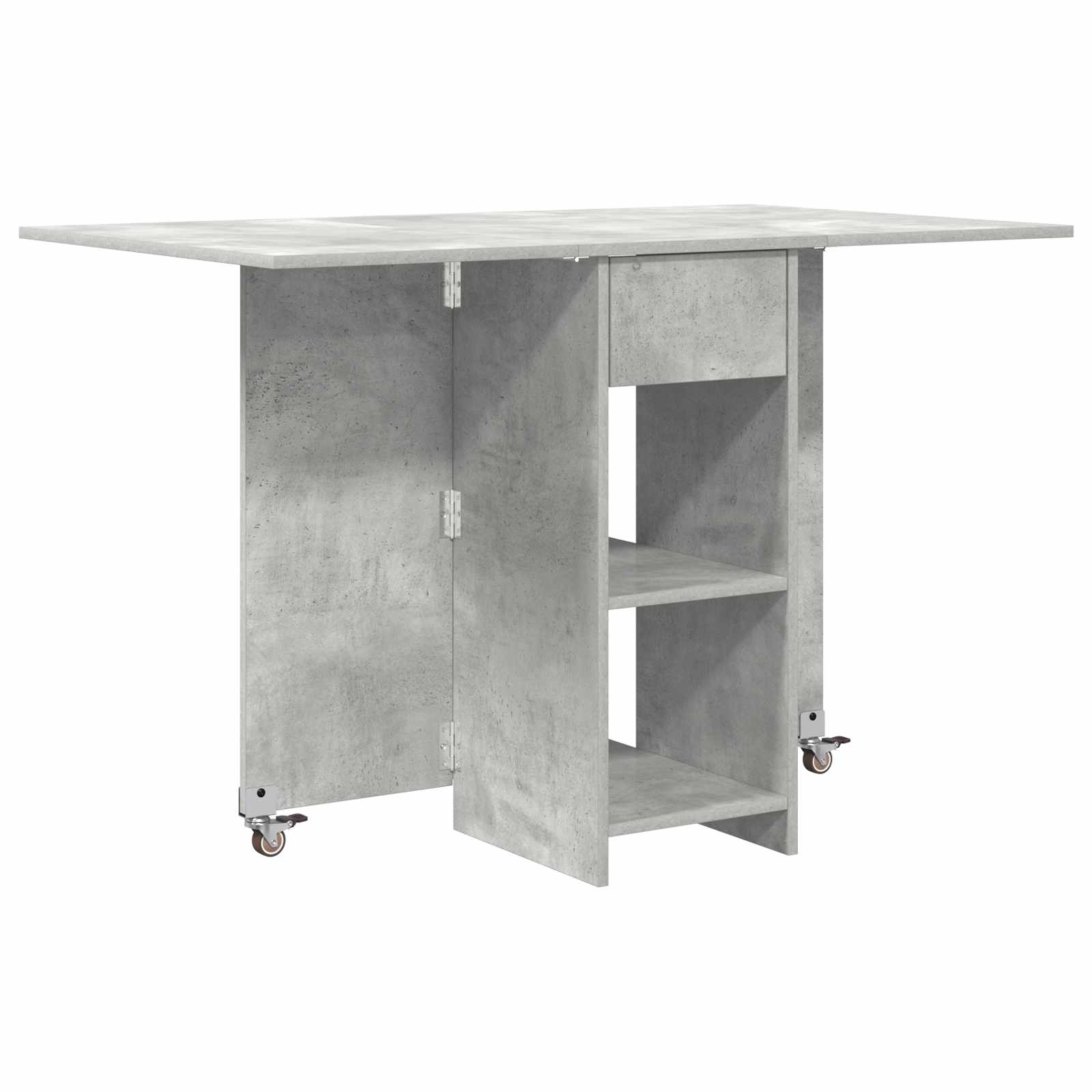 Jídelní Stůl 115 X 70 X 75 Cm Kompozitní Dřevo Betonově Šedá