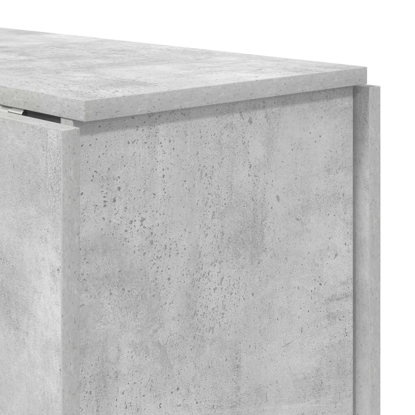 Jídelní Stůl 138 X 70 X 73,5 Cm Kompozitní Dřevo Betonově Šedá