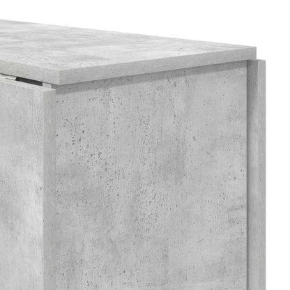 Jídelní Stůl 138 X 70 X 73,5 Cm Kompozitní Dřevo Betonově Šedá