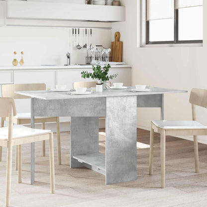 Jídelní Stůl 138 X 70 X 73,5 Cm Kompozitní Dřevo Betonově Šedá
