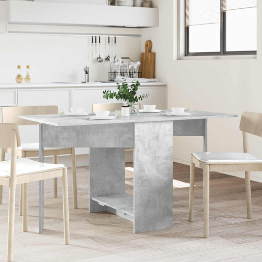 Jídelní Stůl 138 X 70 X 73,5 Cm Kompozitní Dřevo Betonově Šedá