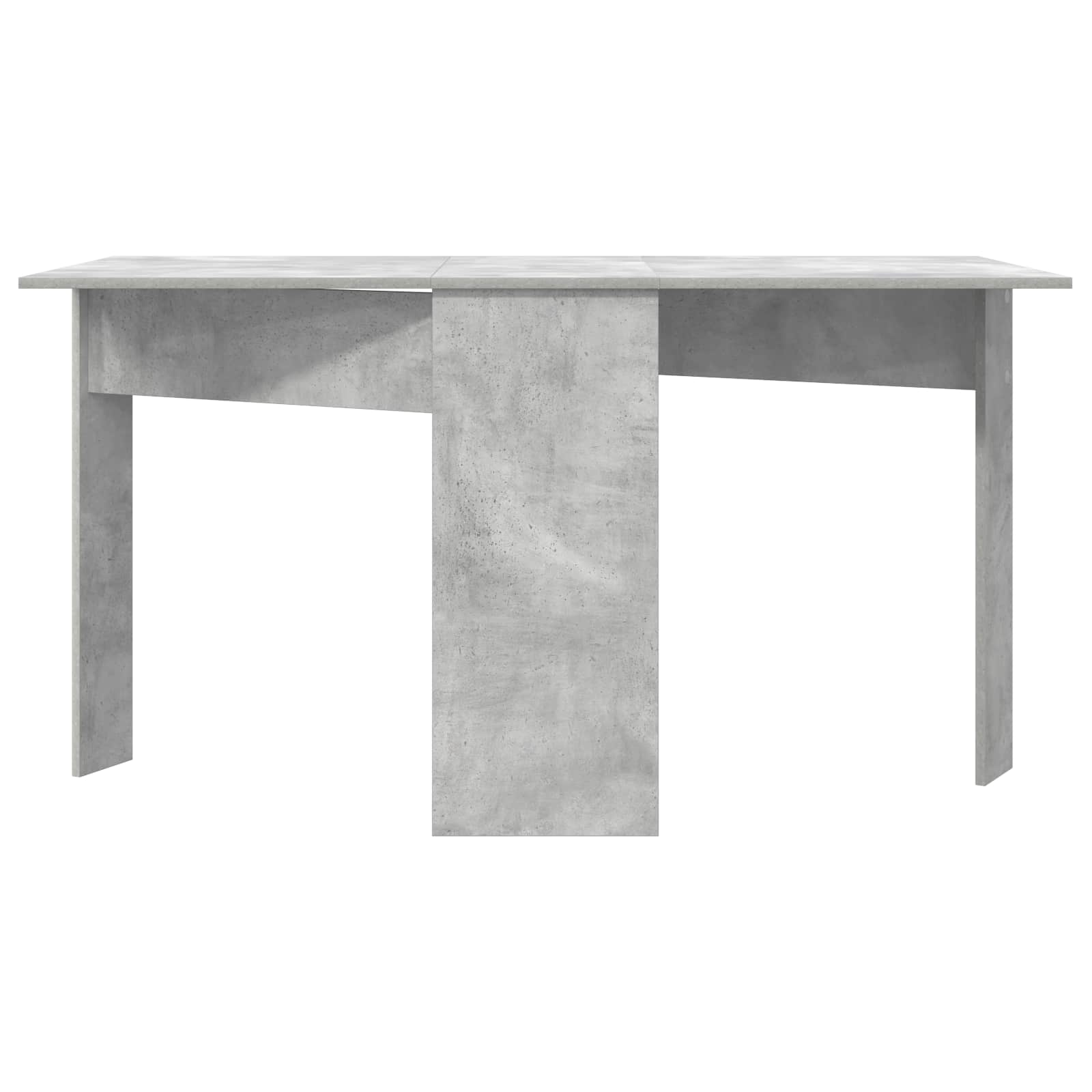 Jídelní Stůl 138 X 70 X 73,5 Cm Kompozitní Dřevo Betonově Šedá