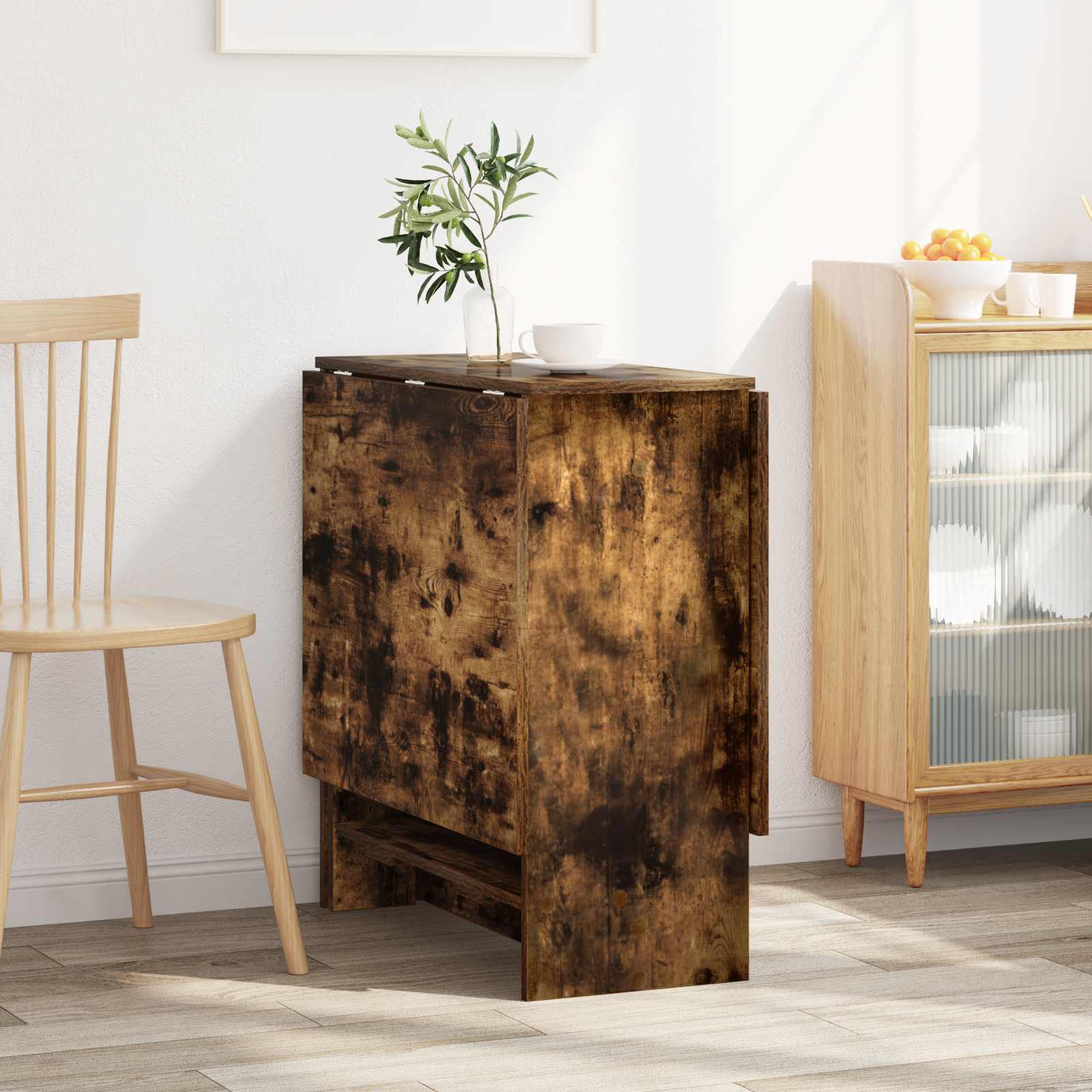 Jídelní Stůl 138 X 70 X 73,5 Cm Kompozitní Dřevo Kouřový Dub