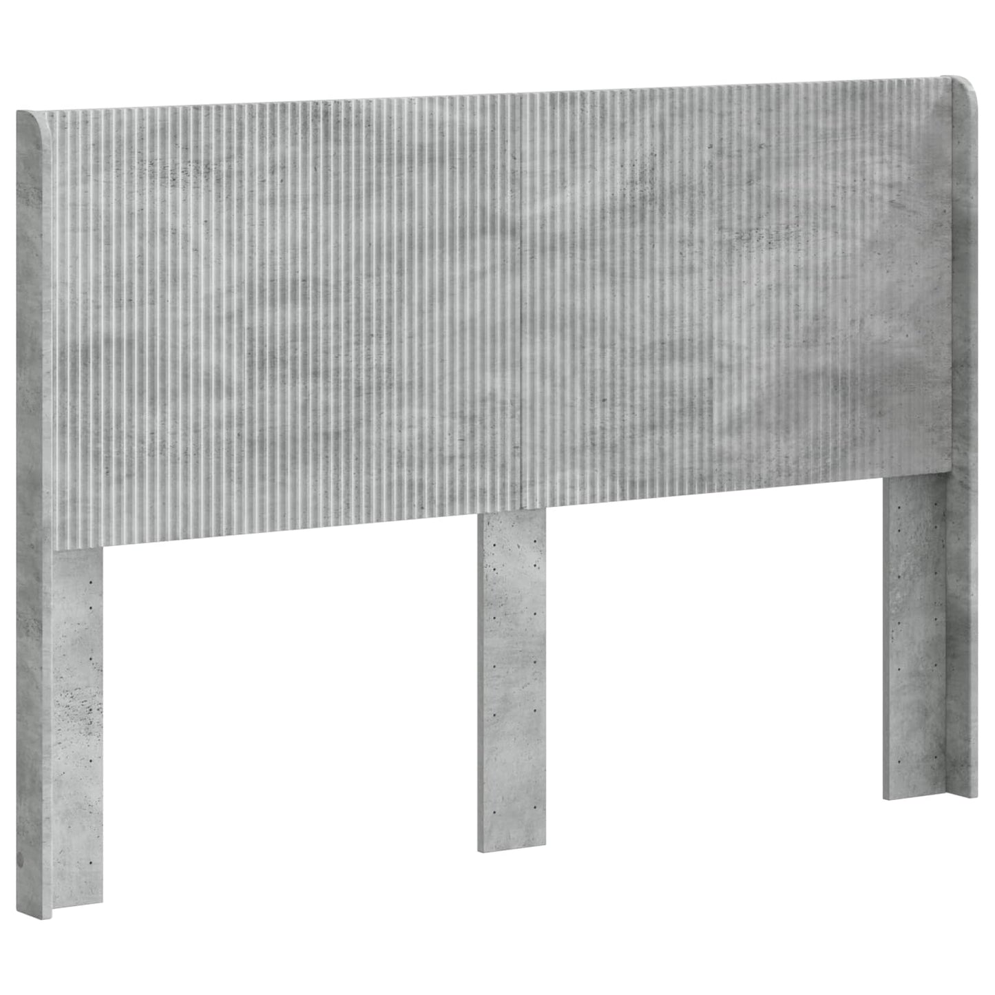 Čelo Postele Betonově Šedá Kompozitní Dřevo