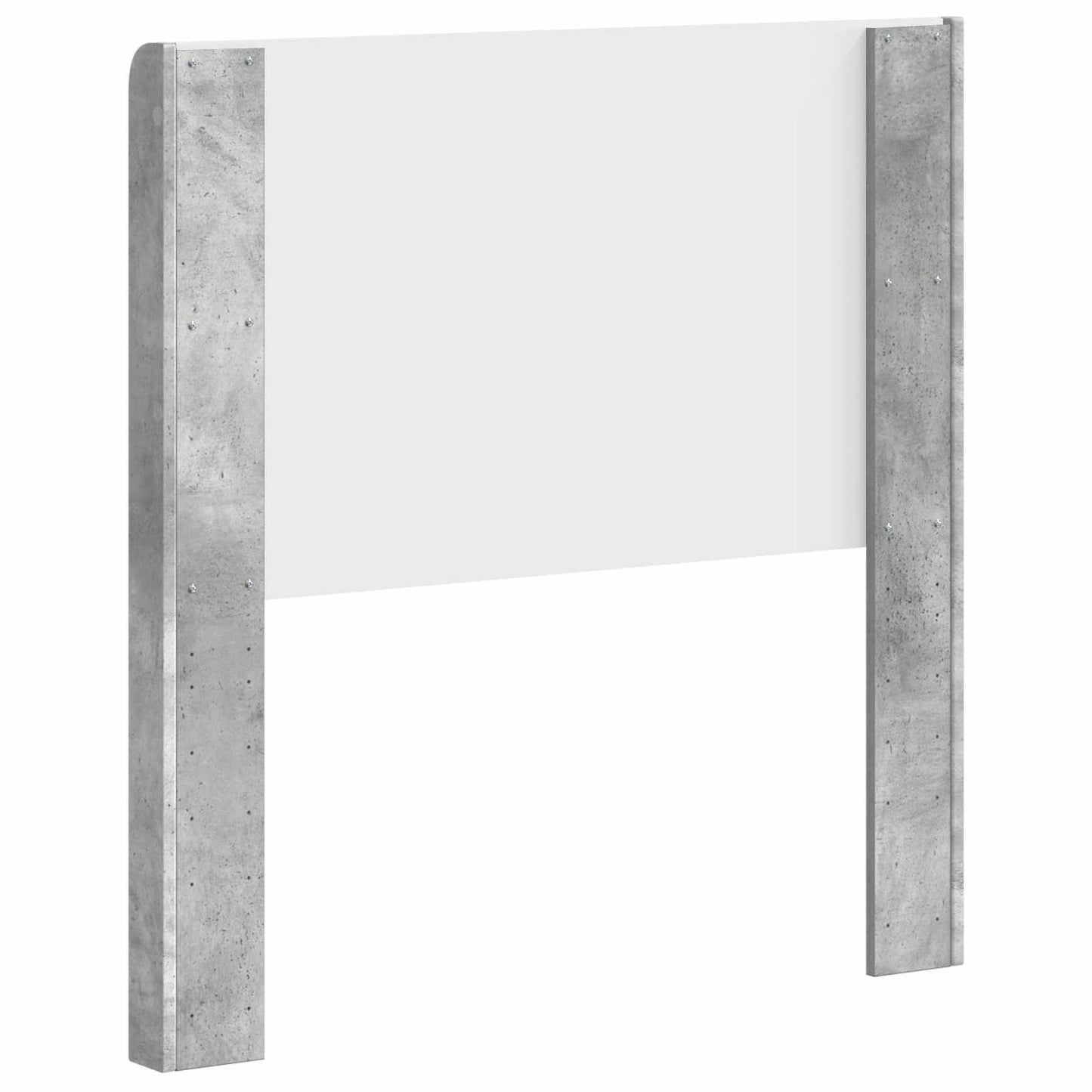 Čelo Postele Betonově Šedá Kompozitní Dřevo