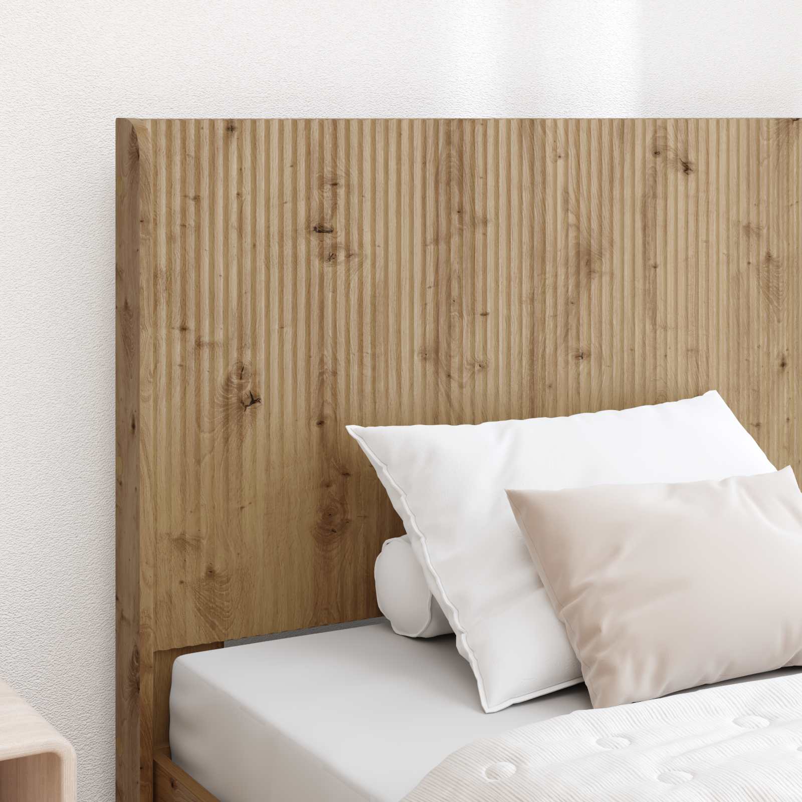 Čelo Postele Dub Artisan Kompozitní Dřevo