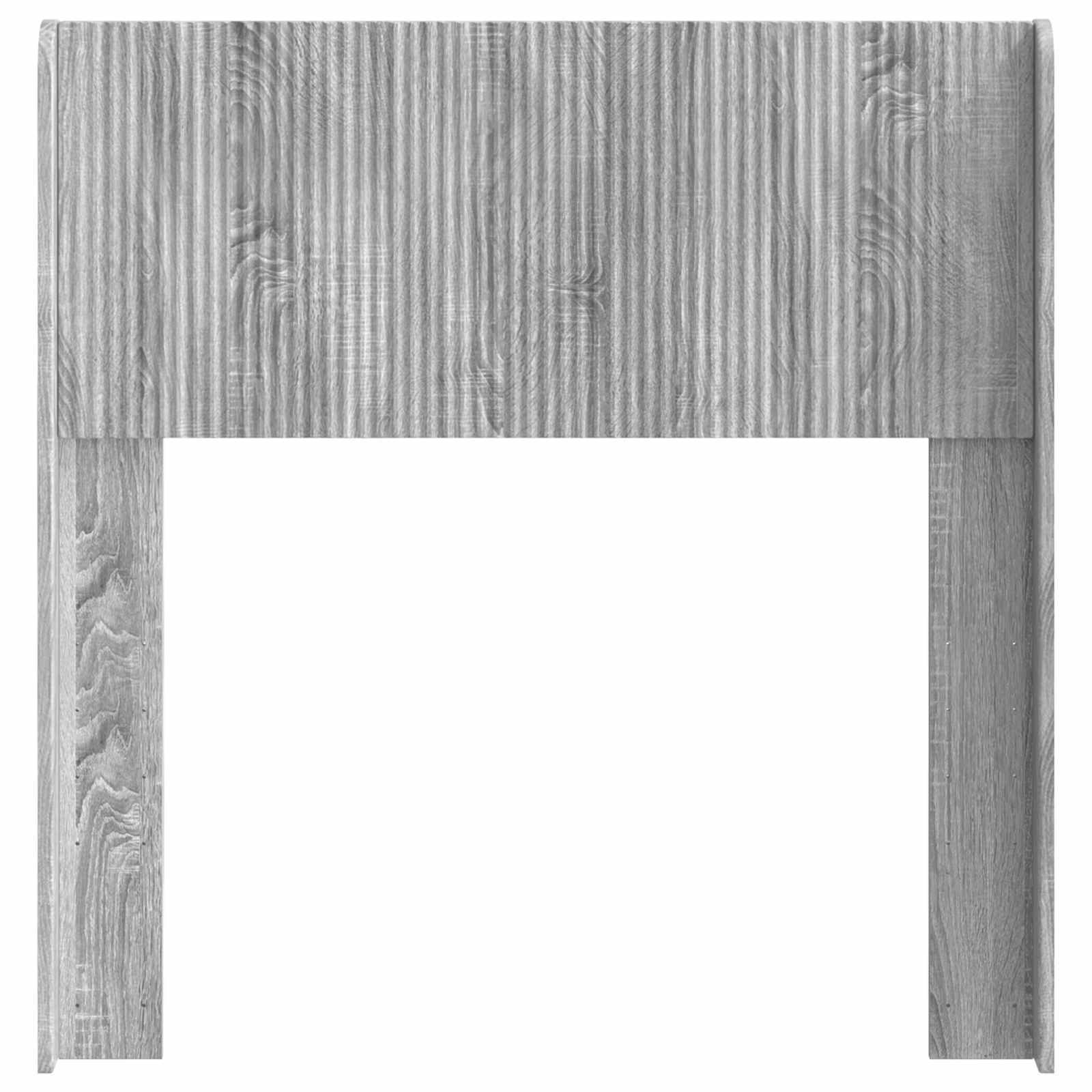 Čelo Postele Šedý Sonoma Pb