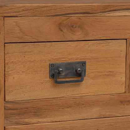 Servírovací Skříň Přírodní 110 X 35 X 75,5 Cm