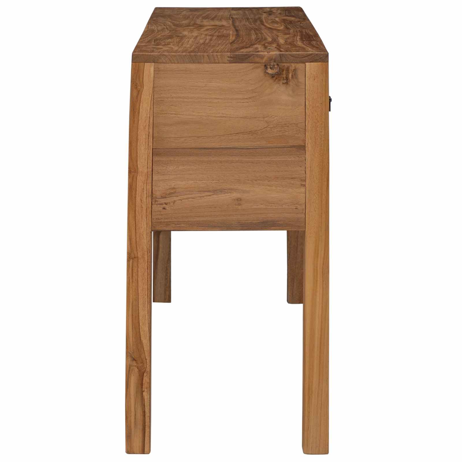 Servírovací Skříň Přírodní 110 X 35 X 75,5 Cm