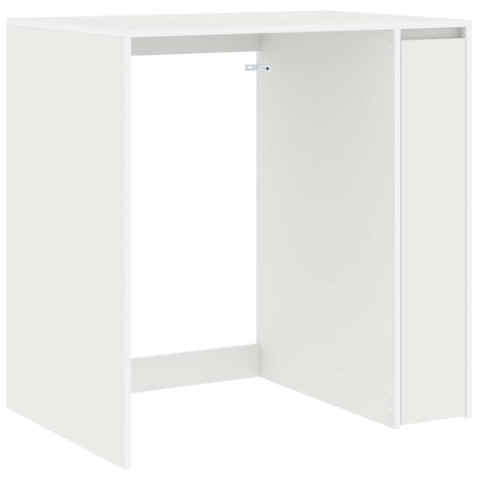 Skříň Na Pračku Se Dveřmi Bílá 87 X 60 X 89 Cm Kompozitní Dřevo