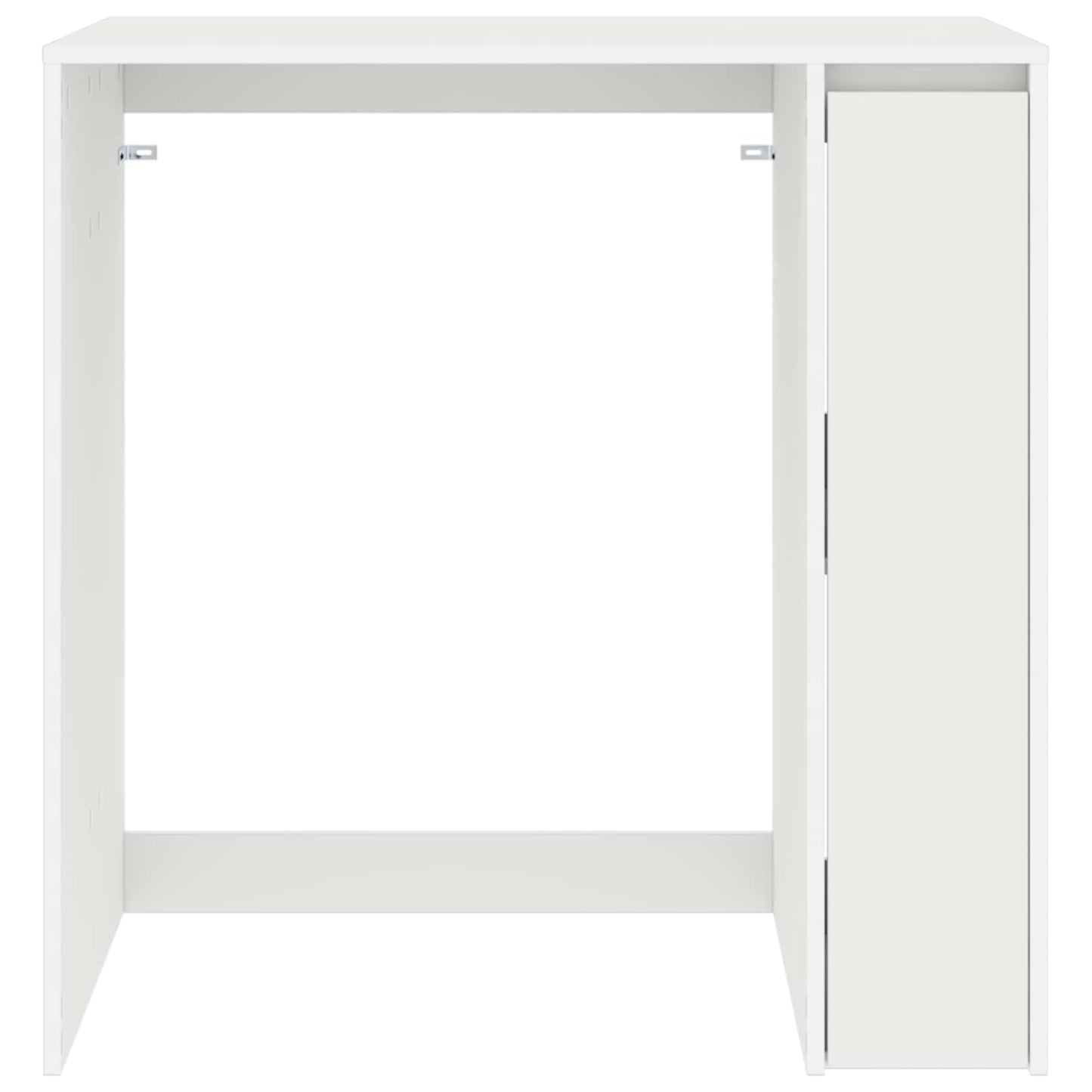 Skříň Na Pračku Se Dveřmi Bílá 87 X 60 X 89 Cm Kompozitní Dřevo