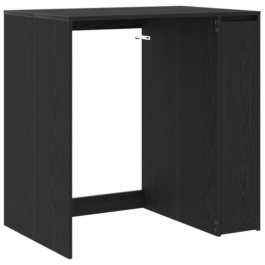 Skříň Na Pračku Černý Dub 87 X 60 X 89 Cm Kompozitní Dřevo