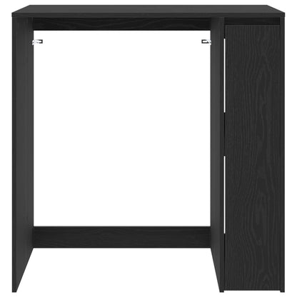 Skříň Na Pračku Černý Dub 87 X 60 X 89 Cm Kompozitní Dřevo