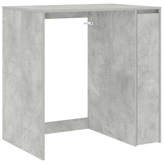 Skříň Na Pračku Betonová 87 X 60 X 89 Cm Kompozitní Dřevo