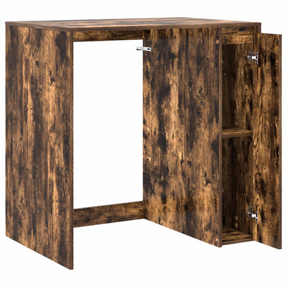 Skříň Na Pračku Kouřový Dub 87 X 60 X 89 Cm Kompozitní Dřevo