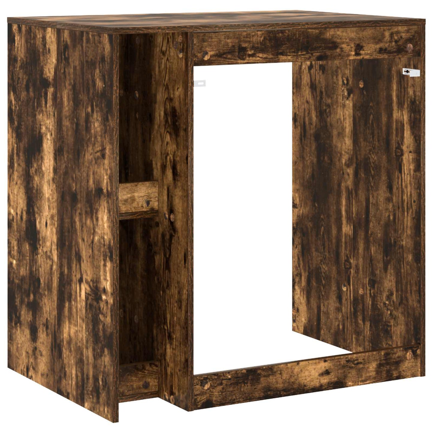 Skříň Na Pračku Kouřový Dub 87 X 60 X 89 Cm Kompozitní Dřevo