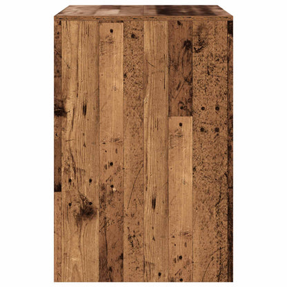 Skříň Na Pračku Staré Dřevo 87 X 60 X 89 Cm Kompozitní Dřevo
