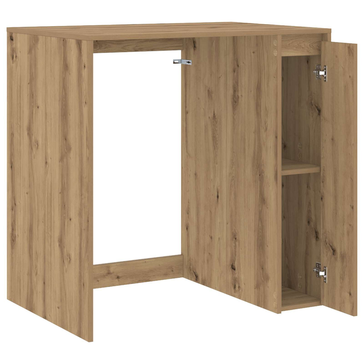 Skříň Na Pračku Artisanový Dub 87 X 60 X 89 Cm Kompozitní Dřevo