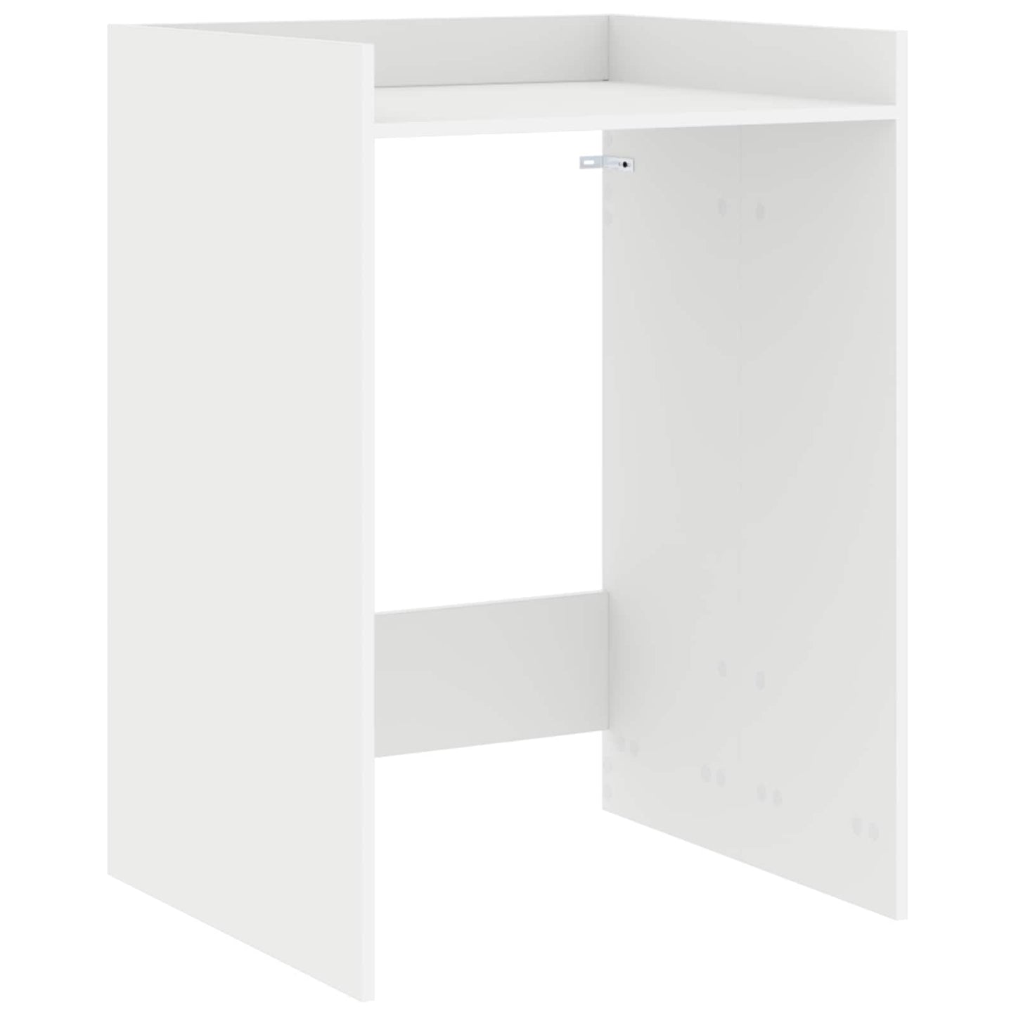 Skříň Na Pračku Bílá 67,5 X 62 X 97 Cm Kompozitní Dřevo