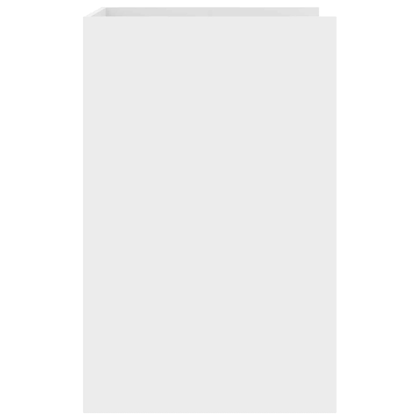 Skříň Na Pračku Bílá 67,5 X 62 X 97 Cm Kompozitní Dřevo