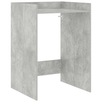 Skříň Na Pračku Beton 67,5 X 62 X 97 Cm Kompozitní Dřevo