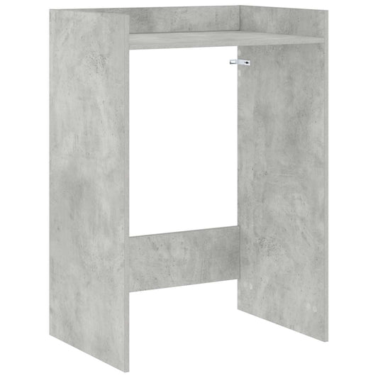Skříň Na Pračku Beton 67,5 X 48 X 97 Cm Kompozitní Dřevo