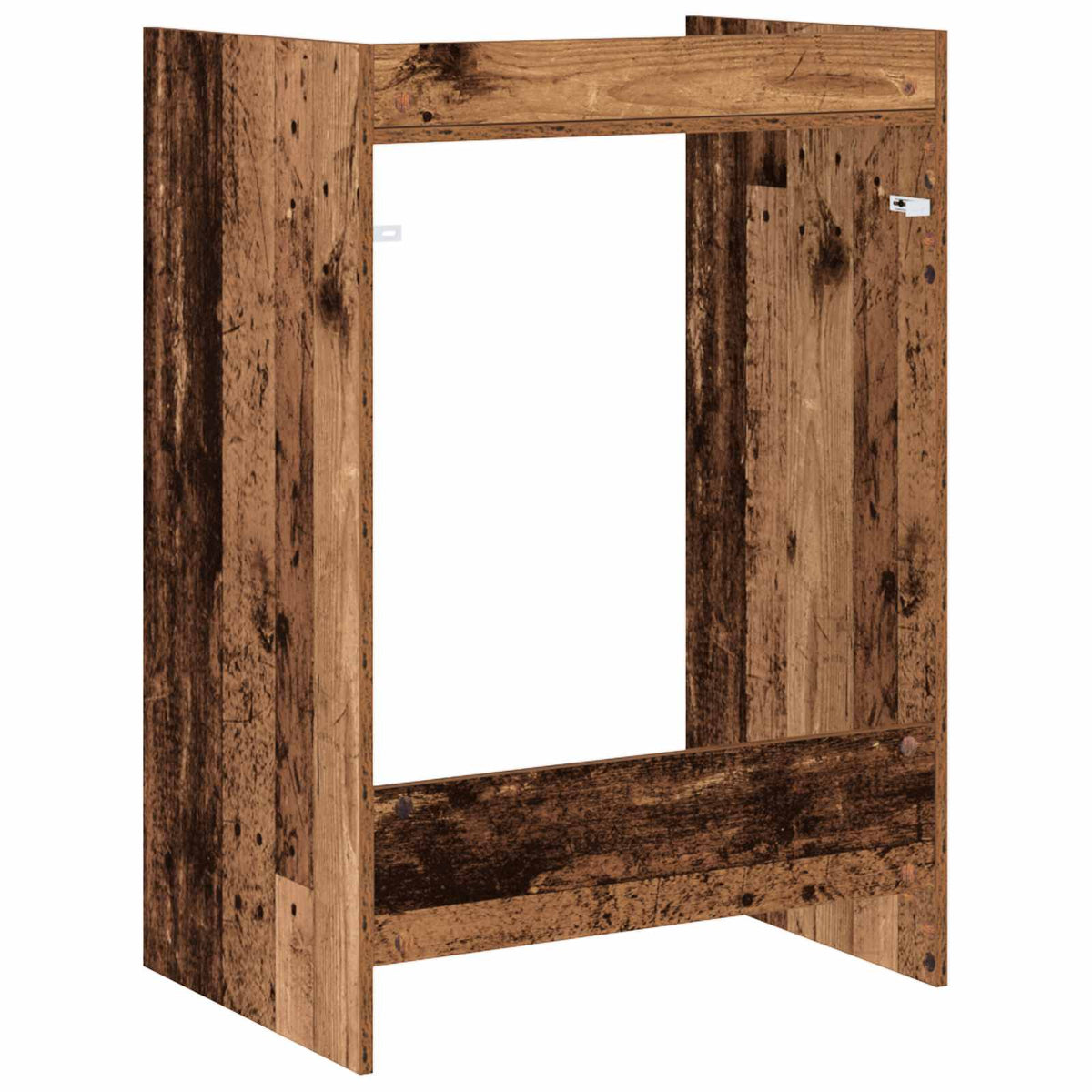 Skříň Na Pračku Staré Dřevo 67,5 X 48 X 97 Cm Kompozitní Dřevo