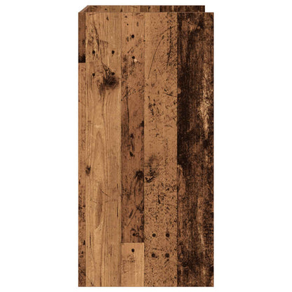 Skříň Na Pračku Staré Dřevo 67,5 X 48 X 97 Cm Kompozitní Dřevo